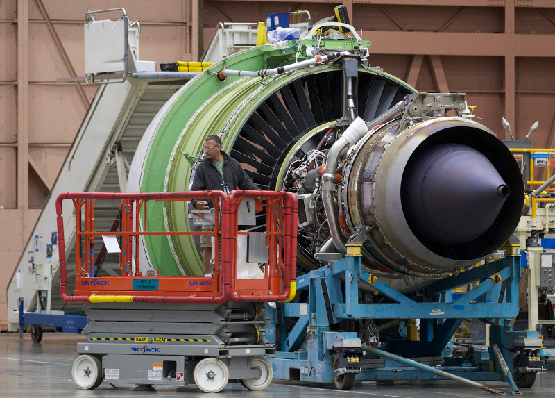 Illustration for article titled The Stunning Factory Porn Of Aircraft Assembly Lines